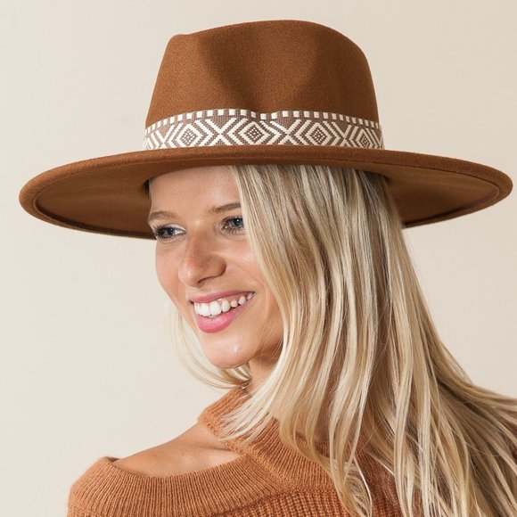 Justin Taylor Geometric Fedora - Picture 5 of 5